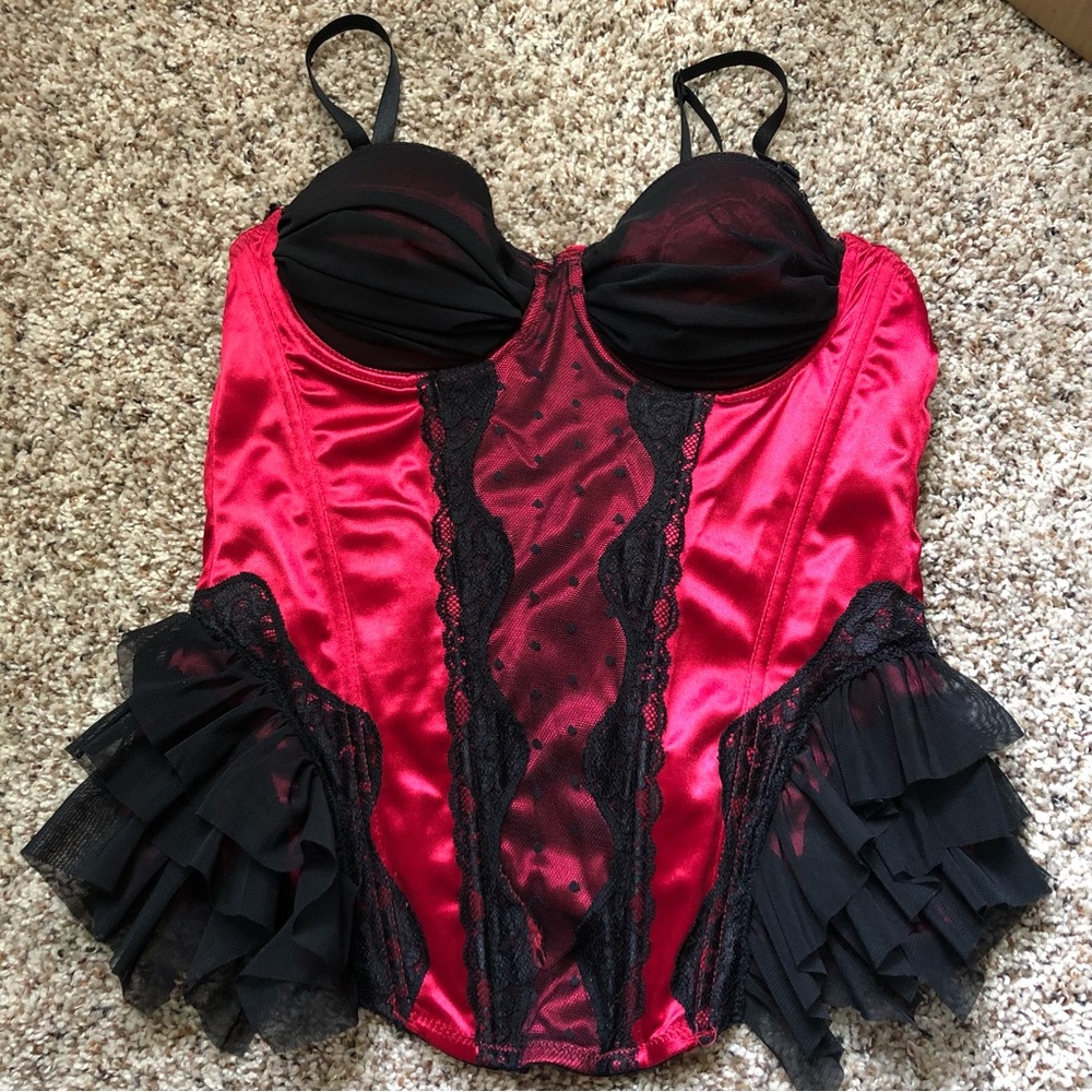 Native | Corset Black/Red Size 34C